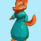 Female Fox Toy