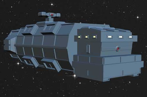 Alien Space Freighter