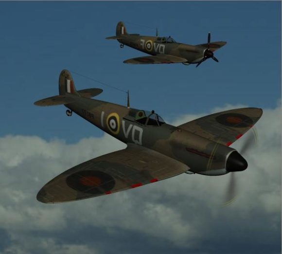 Spitfires Vintage Aircraft