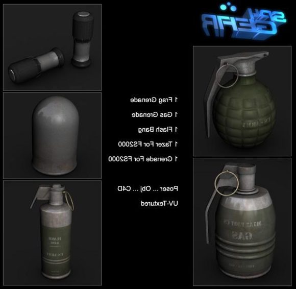 Spy Gear Set Grenade