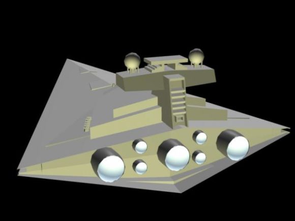 Star Destroyer Spacecraft Concept