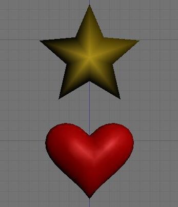 Star Heart Balloon