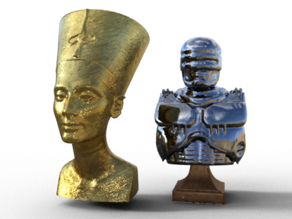 Iron Statue Pharaoh Mummy