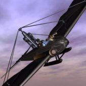 Steampunk Wing Airplane
