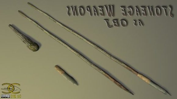 Stoneage Spear Weapon