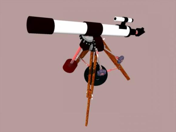 Science Telescope With Stand