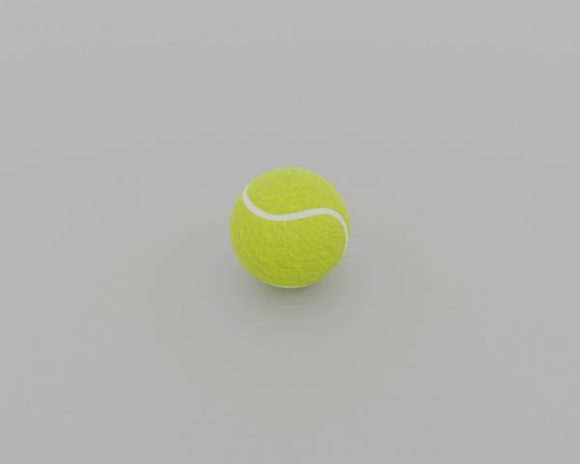 Realistic Tennis Ball