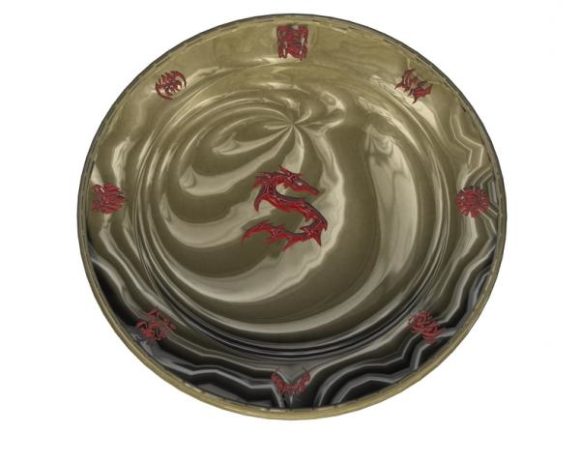 Dragon Plate Decoration