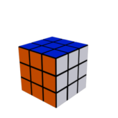 Colorful Rubik Cube