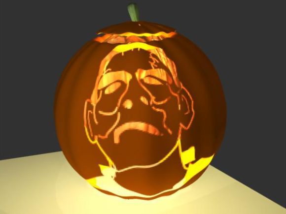 Pumpkin Lantern Carved