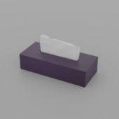 Tissue Box With Soft Paper