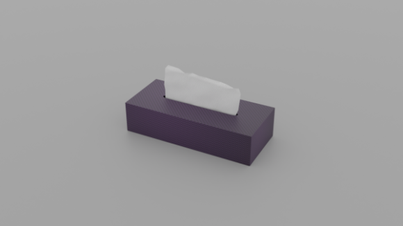 Tissue Box With Soft Paper
