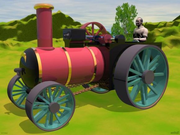 Truck Traction Engine