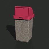 Plastic Eco Trash Bin
