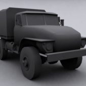 Soviet Military Truck Ural 4320