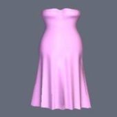 Pink Dress Sleeveless