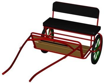 Vintage Cart For Horse Transport