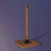 Wooden Whipping Post