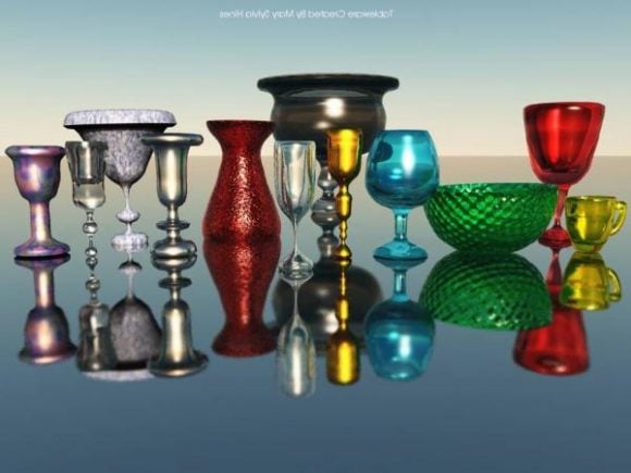 Vase Wine Glass Set