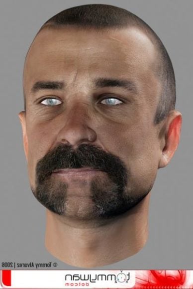 Beard Male Head Character