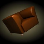 Realistic Leather Armchair Collection