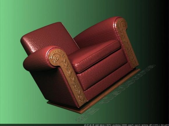Brown Leather Armchair Furniture