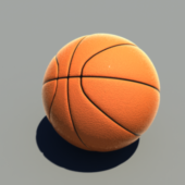 Realistic Basketball Sport Ball