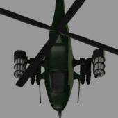 Bomber Military Helicopter