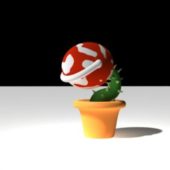 Plastic Potted Plant Toy