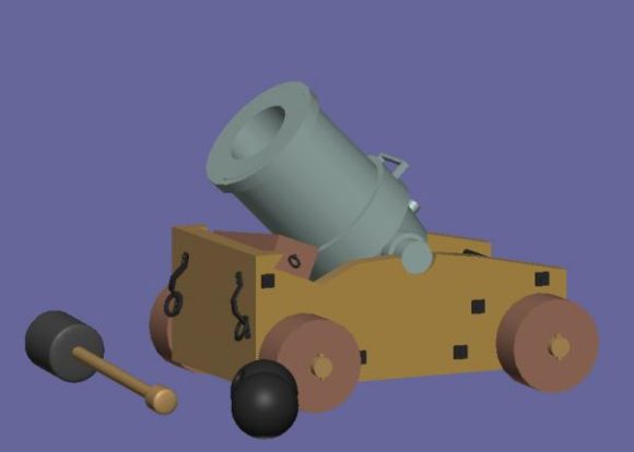 Mortar Vehicle Toy