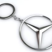 Mercedes Logo Keyholder