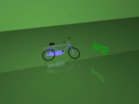 Lowpoly Bicycle Vehicle Concept