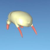 Simple Crab Alien Animal