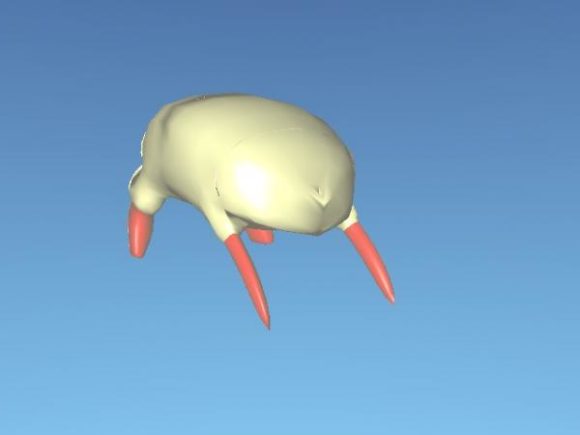 Simple Crab Alien Animal