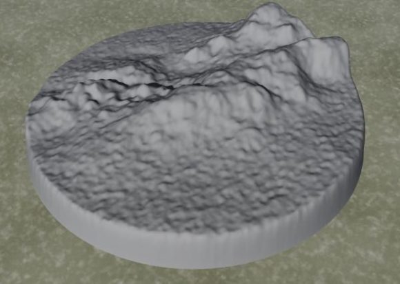 Round Terrain Landscape