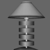 Modern Table Lamp Spiral Stand
