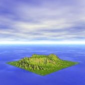 Mountain Island Terrain 3