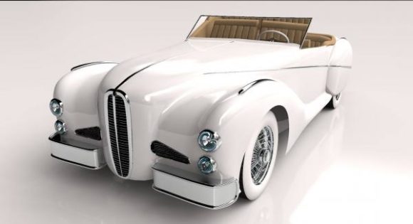 Luxurious Car Delahaye