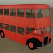 British Double Deck Bus