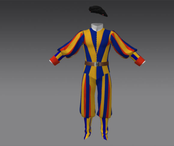 Swiss Guard Clothes