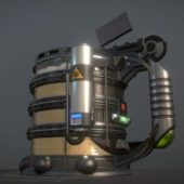 Scifi Industrial Beer Mug