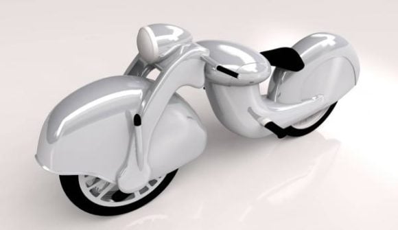 Chrome Motorcycle Concept