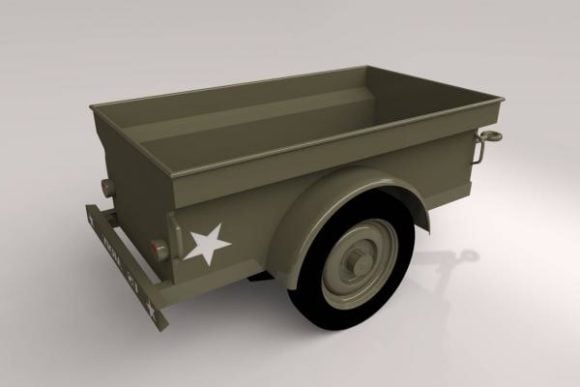 Military Trailer Cart