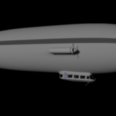 Airship Zeppelin Vintage Transport
