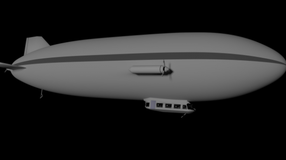 Airship Zeppelin Vintage Transport