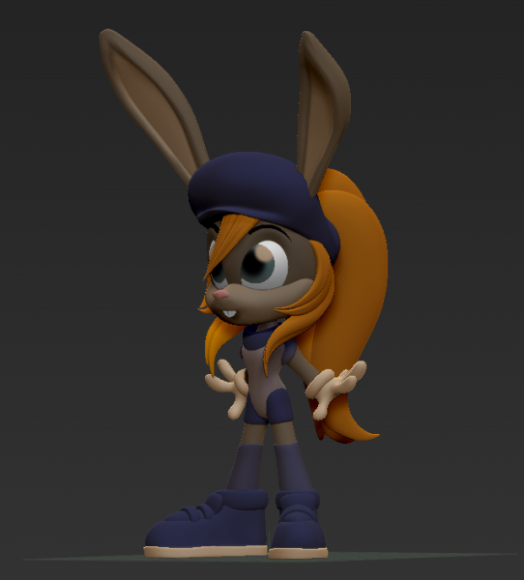 Hare Bunny Character