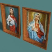 Jesus Maria Picture Frames
