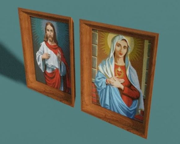 Jesus Maria Picture Frames