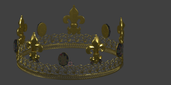 Gold Prince Crown