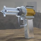 Steampunk Pistol Gun